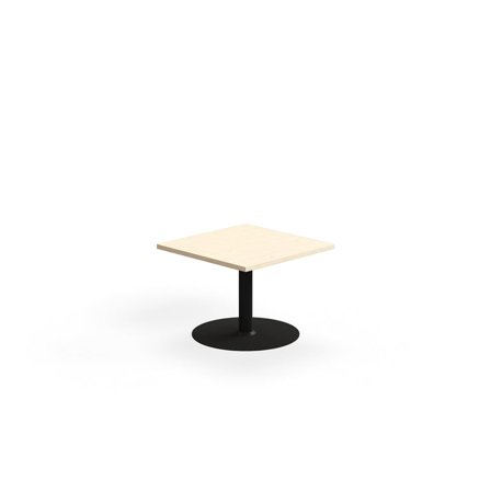 Coffee table VERTICUS, 700x700x500 mm, birch/black
