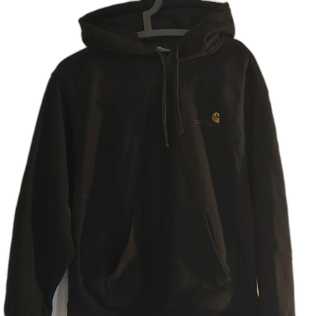 Svart hoodie från Carhartt