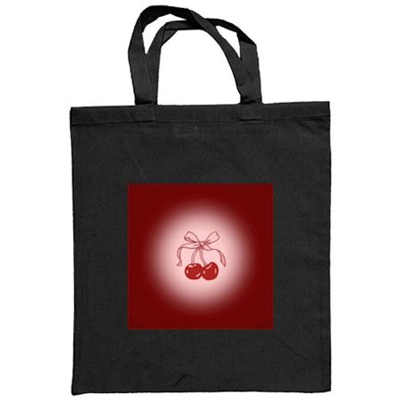 Stoffpose Kirsebær bue