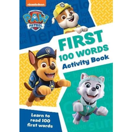 Paw Patrol – PAW Patrol First 100 Words Activity 9780008526405