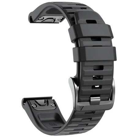 22 mm 26 mm silikonrem for Garmin Fenix ​​7X 7 Pro Solar/6X 6 Sapphire 5 5X Plus 3 3HR/Epix QuickFit WatchBand 1:1 Offisiell band style1 Blå