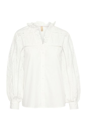 Culio Iris Lace Shirt Cream Culture