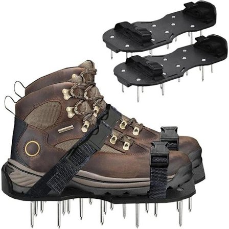 Sål med søm til påføring af epoxymaling, lapning, nivelleringssystem 1 par