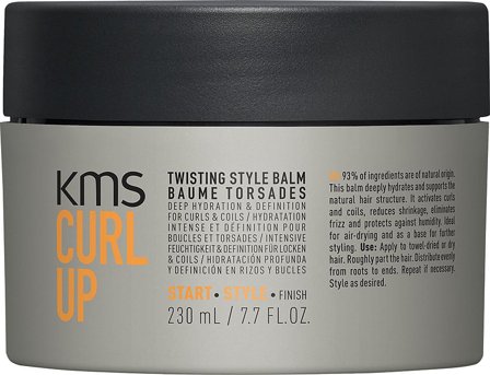 kms CurlUp Twisting Style Balm 230 ml, Hår, Hårstyling, Krøllet Hår