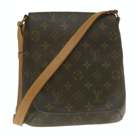Louis Vuitton Vintage, Pre-owned Bag Bruin, Dames, Maat:ONE Size,leer