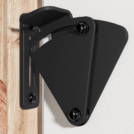 Svart 3-1/8" Skyvedørslåshåndtak Låsepersonvernlås (