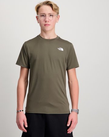 The North Face TEEN NEW 24/7 SS TEE NEW Grün T-Shirts Jungen - Kids Brand Store