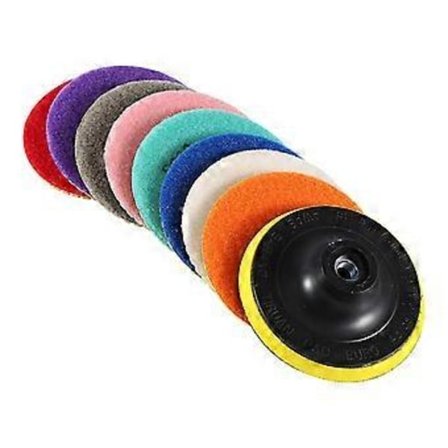 Våta Diamantpoleringsdynor Slipskivor För Granit Betong Marmor Polering 100mm