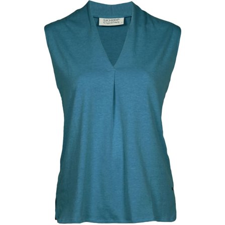 Skhoop Women's Anja Tank Women short-sleeved sweaters Blue XS