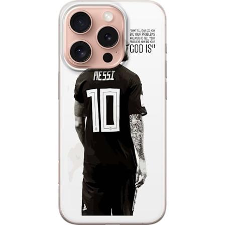 Apple iPhone 16 Pro Gjennomsiktig deksel Lionel Andrés Messi