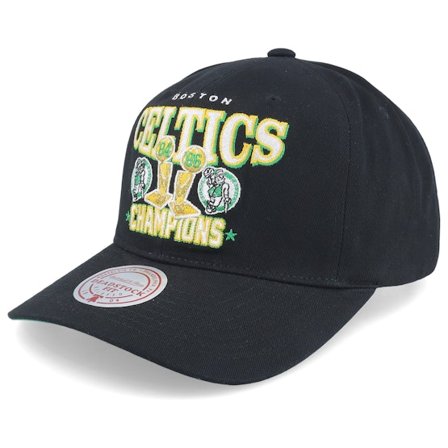 Mitchell & Ness - Negro adjustable Gorra - Boston Celtics Champions Deadstock Black Adjustable @ Hatstore