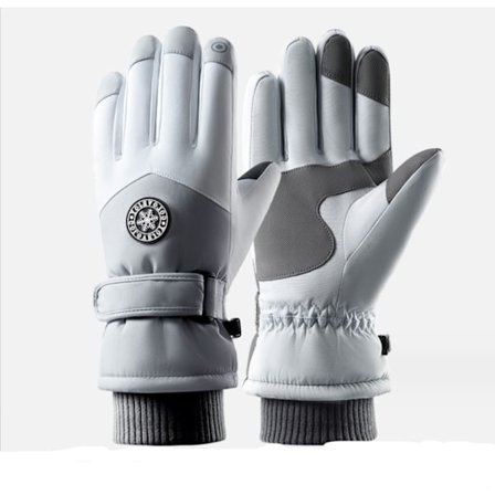 Pyöräilytuulenpitävät hanskat (kosketuksella) musta, M