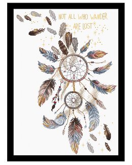 Broderikit Billede Magiske Drømmefangere - LetiStitch