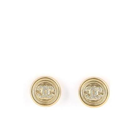 Chanel Vintage Pre-owned Metal reringe Gul, unisex Vintage Smykker, Størrelse: ONE Size