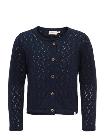 Kids Only Kmgmegan Life Ls Cardigan Knt Noos - Navy - 104