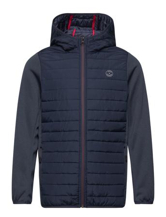 Jjemulti Quilted Jacket Jnr Foret Jakke Navy Jack & J S