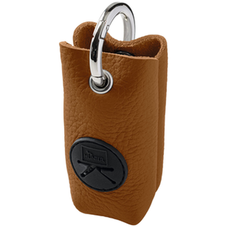 Hunter - Dog Waste Bag Dispenser Yuna Brown 10x5cm + One Roll Of Poo Bags - Hund - Hundeposer & hundeposeholdere - ZOO.no