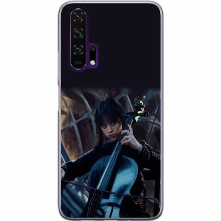 Honor 20 Pro Genomskinligt Skal Wednesday Addams