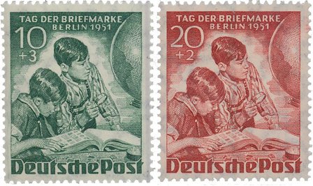 Berlin 1951 - MICHEL 80-81 - Postfrisk