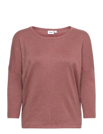 Milasz R-Neck Pullover Pink Saint Tropez