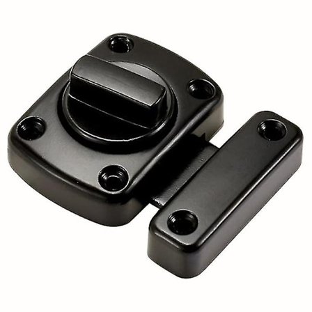 Icke perforerad dörrregel av zinklegering, ytmonterat dörrspänne, förtjockat stöldskyddsdörrspänne av trä