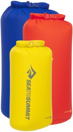 Sea to Summit Eco Lightweight Drybag Set kuivapussisarja, 3 kpl, 8-13-20L - Sea to Summit