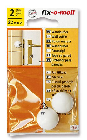 FIX-O-MOLL Veggbeskytter 22mm 2stk
