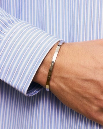 Edblad Jack Bangle Sølvfarget Smykker Gutt - Kids Brand Store