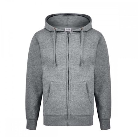 Casual Classic Mens Zip Hood M Sport Grey