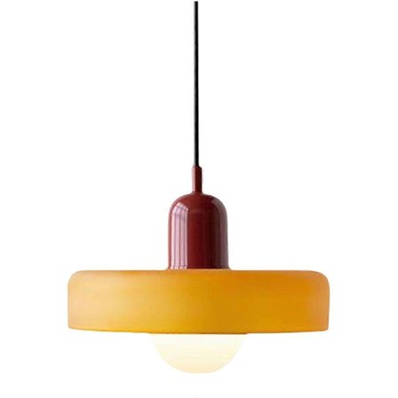 Moderne Pendellampe Glas Hjem Dekorativ Lampe til Restaurant Soveværelse Studie Indendørs Hængende Belysning