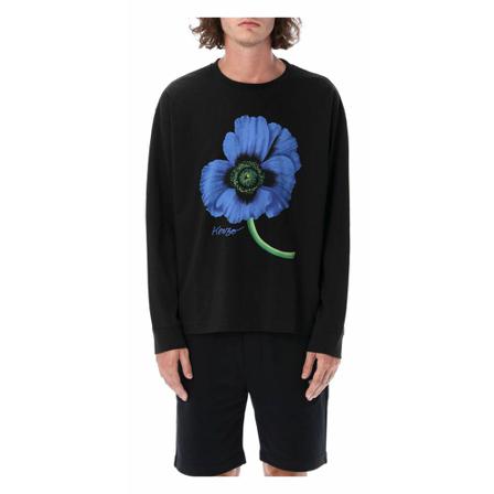 Kenzo Sweater Fc65Ts4174Sy Sort, Herre, Størrelse: L