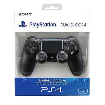 2025 Officiel Sony Playstation PS4 DualShock 4 V2 Trådløs Controller - Sort