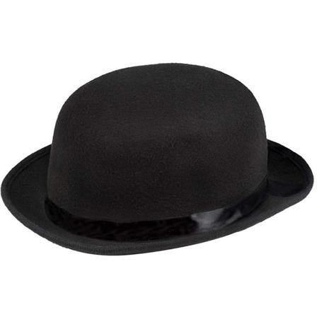 Bowlerhatt, för vuxna, hatt, huvudbonader, kostym, karneval, temafest