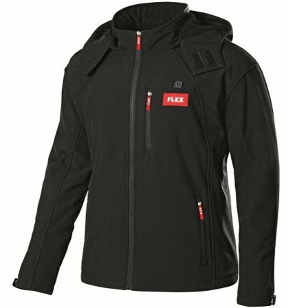 Flex 10,8-18V Varmejakke svart, uten batteri og lader Str. XL Uten batteri og lader, Klær