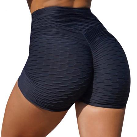 Sexiga Kvinnor Shorts Med Hög Midja Push Up Elastic Fitness Femme Slim