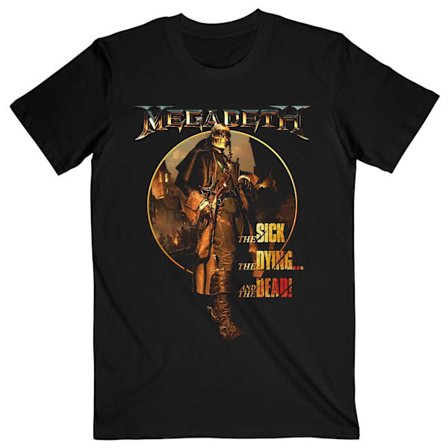Megadeth Unisex Adult The Sick, The Dying And The Dead Album Co