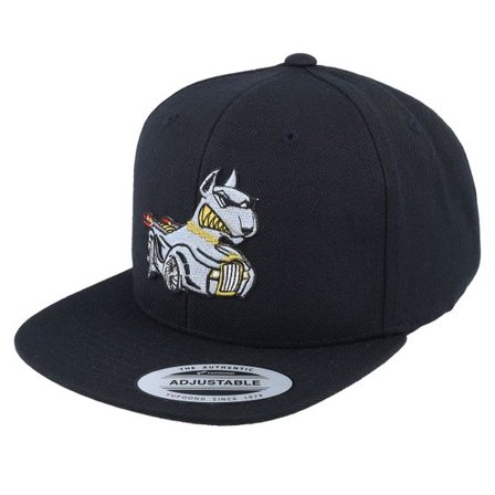 Kiddo Cap - Svart snapback Keps - Kids Dog Luxury Car Kids Black Snapback @ Hatstore