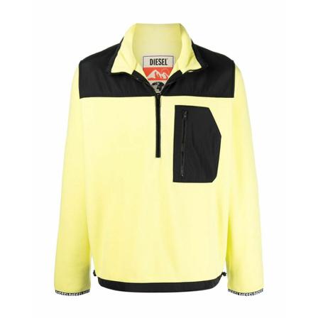 Diesel, Sweatshirts & Hoodies Geel, Heren, Maat:M