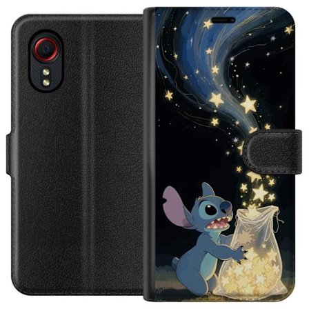 Kompatibel Tegnebogsetui til Samsung Galaxy Xcover 5 Stitch Magisk Design Disney Lilo