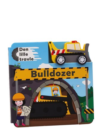 GLOBE Den Lille Travle Bulldozer - Multi/patterned - DANISH