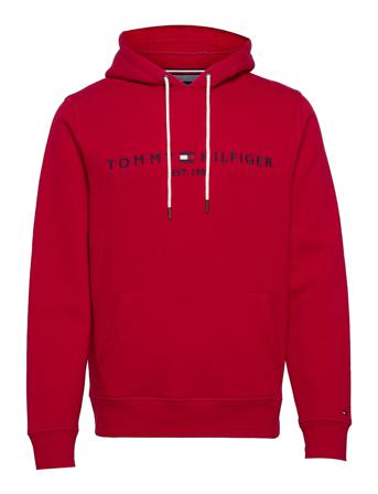 Tommy Logo Hoody Hoodie Rosa Tommy Hilfiger