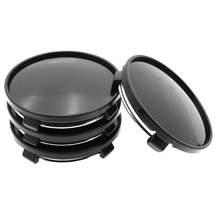 Navkapsel för hjulcentrum för Audi Bilemblem Fälgersättning Navkapsel Utan logotyp Blank 61mm Passar 56mm Ny A3 A4 Skyline Q3 Q7 4st/lot