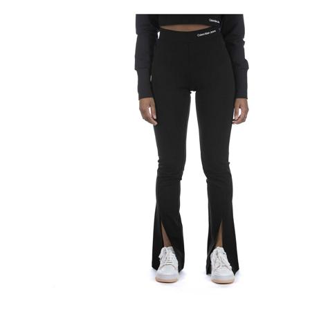 Calvin Klein Wide Byxor svart, Dam Byxor, Dam, Storlek: M
