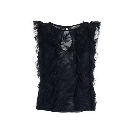 Fracomina Top , Zwart , Dames , Maat: XS