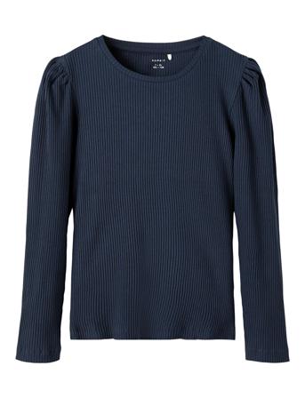 Nkflarisa Ls Top Camp Langærmet T-shirt Navy Name It