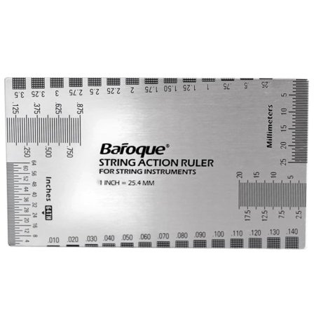 Kitara-kielten korkeuden mittausväline Ruostumattomasta Teräksestä Valmistettu Korkeusmittarisetti Työkalu Kielten Korkeuden Mittausväline Kestävä