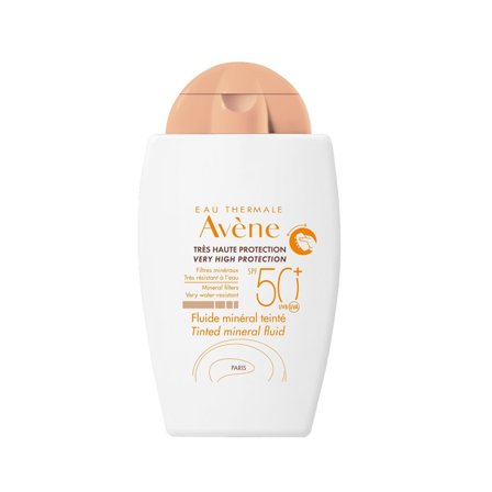 Avène Fluido Viso Minerale Colorato SPF50+ 40ml - Solare viso alta prot.