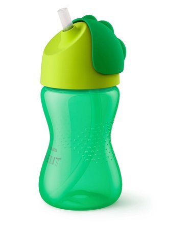 Philips Avent Sugerørskop Drypfri Grøn 300 ml, Børn & Forældre, Service, Kopper Og Drikkedunke