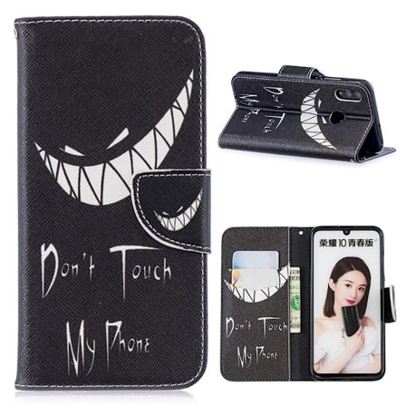 Wonderland Huawei P Smart 2019 Etui - Rør ikke ved min telefon