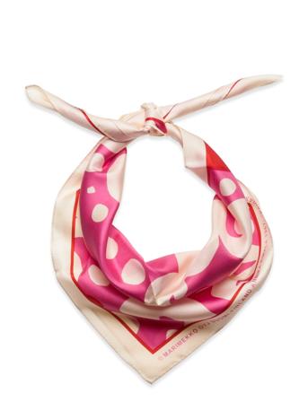 Lauhtua Pieni Keidas Accessories Scarves Lightweight Scarves Rosa Marimekko*Betinget Tilbud